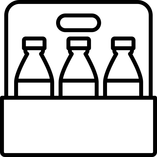 packed beverages icon